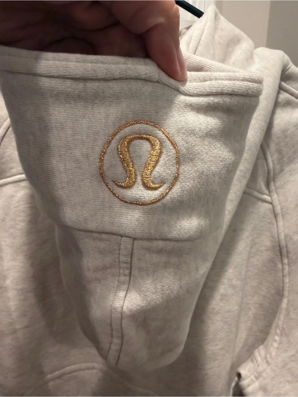 Lululemon Oversized 1/2 Zip Scuba Hoodie M/L